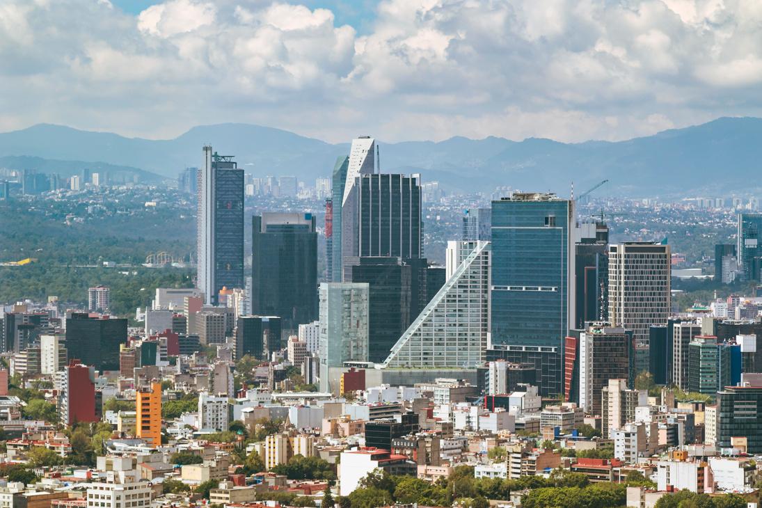 Mexico City skyline